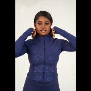 LunaLuxe  Zip-Up Jacket