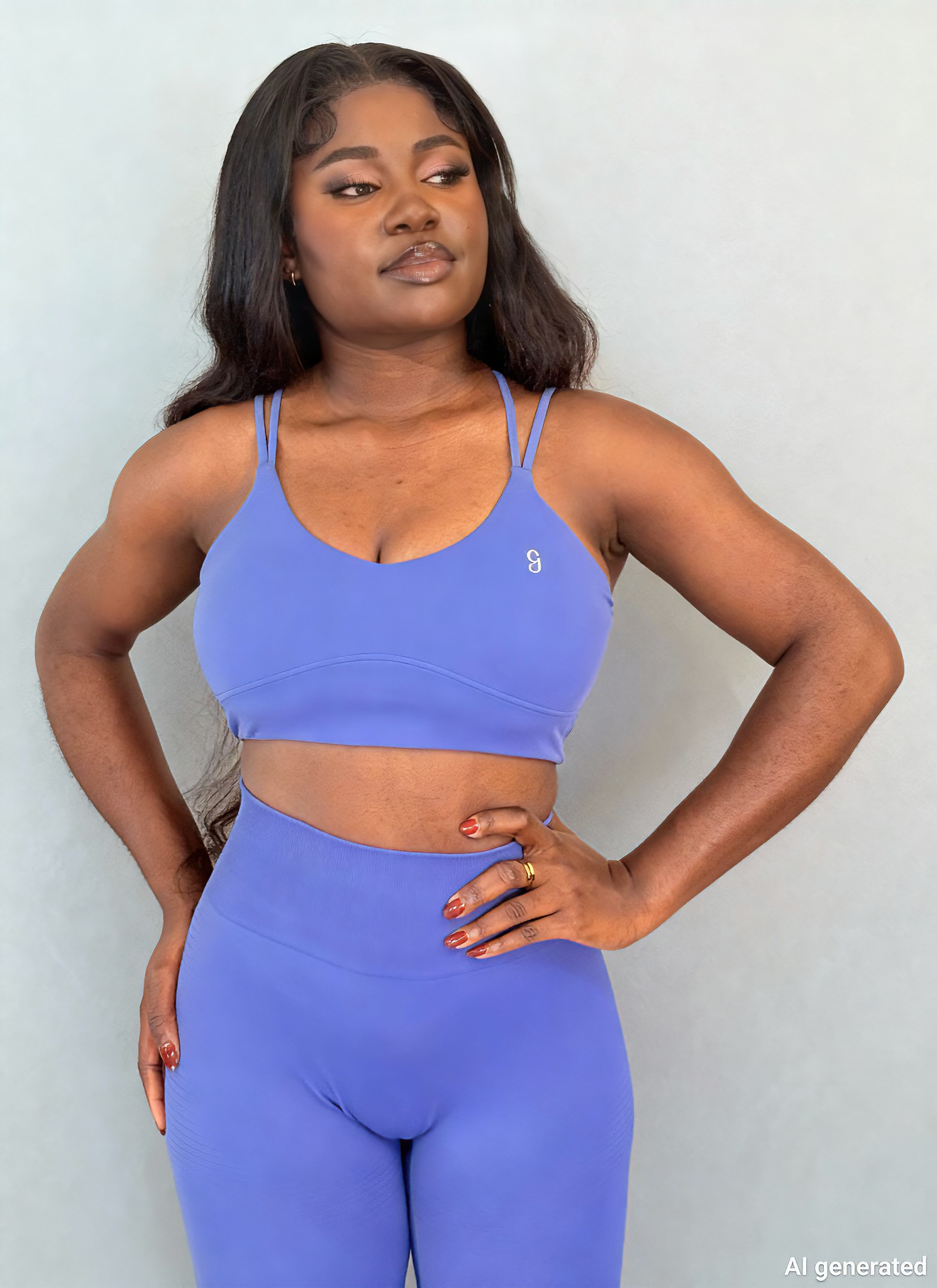 how to style a sports bra with high waisted leggings