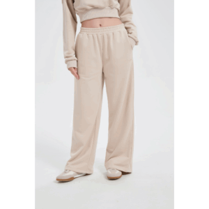 Emerald Wide-Leg Joggers