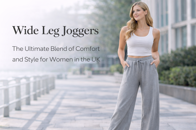 wide leg joggers